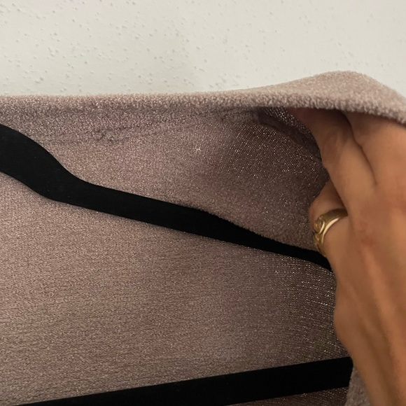 Barefoot Dreams Cozy Long Tan Cardigan XL - Picture 2 of 9